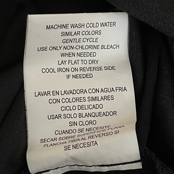 Speechless Black Print Sleeveless High Neck Dress Size Medium - Picture 9 of 10